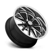 Alloy Wheel 18x9.5 ET1 5x127 U117 Rambler Gloss Black Milled US Mags