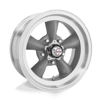   Alloy Wheel 15x8 ET0 5x114.3 VN105 Torq Thrust D Torq Thrust Gray W/ Mach LIP American Racing