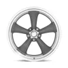   Alloy Wheel 20x10 ET6 5x127 VN215 Classic Torq Thrust II MAG Gray W/ Machined LIP American Racing