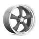 Alloy Wheel 15x8 ET-18 5x114.3 VN215 Classic Torq Thrust II MAG Gray W/ Machined LIP American Racing