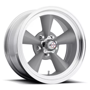   Alloy Wheel 17x8 ET0 5x127 VN309 TT O Vintage Silver W/ Machined LIP American Racing