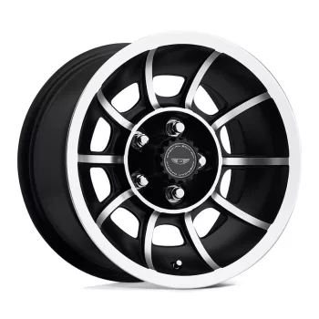   Alloy Wheel 15x8.5 ET6 5x114.3 VN47 Vector Satin Black Machined American Racing