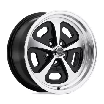   Alloy Wheel 15x7 ET0 5x114.3 VN501 500 Mono Cast Gloss Black Machined American Racing