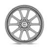   Alloy Wheel 18x8 ET0 5x114.3 VN510 Draft Vintage Silver W/ Diamond CUT LIP American Racing