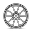 Alloy Wheel 18x8 ET0 5x114.3 VN510 Draft Vintage Silver W/ Diamond CUT LIP American Racing