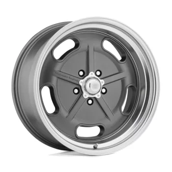   Alloy Wheel 17x7 ET0 5x114.3 VN511 Salt Flat MAG Gray W/ Diamond CUT LIP American Racing