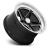   Alloy Wheel 18x8 ET0 5x114.3 VN514 Groove Gloss Black W/ Diamond CUT LIP American Racing
