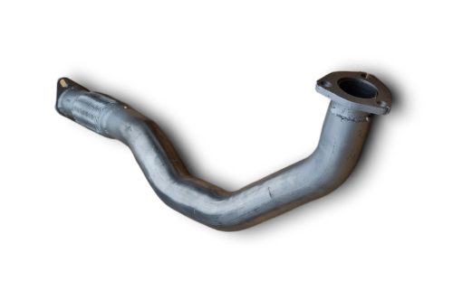 Front exhaust pipe with vibration damper, 65mm, for Nissan Patrol Y60 2.8D 3 doors