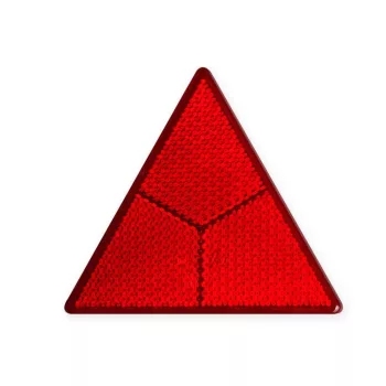 Trailing prism red triangle