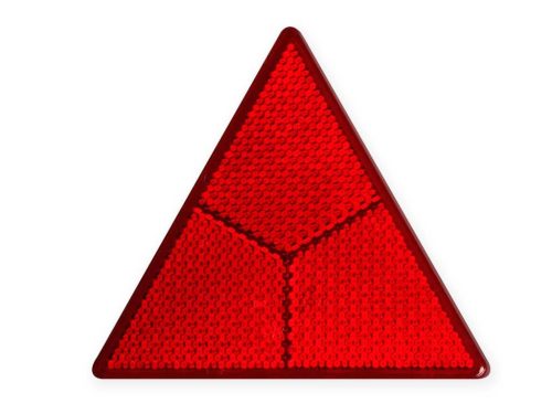 Trailing prism red triangle