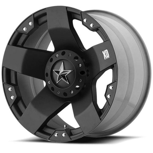 Alloy Wheel 17x8 ET10 6x139,7/6x135 XD775 Rockstar Matte Black XD Series
