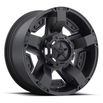   Alloy Wheel 20x9 ET-12 5x127/5x135 XD811 Rockstar II Matte Black W/ Accents XD Series