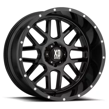   Alloy Wheel 17x9 ET-12 8x165.1 XD820 Grenade Gloss Black XD Series
