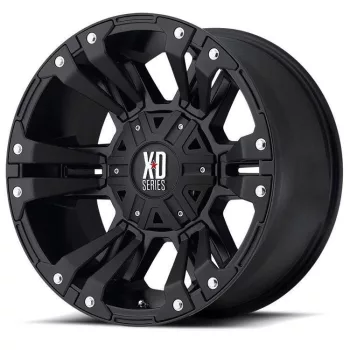   Alloy Wheel 20x9 ET0 5x127/5x139.7 XD822 Monster II Matte Black XD Series