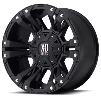   Alloy Wheel 17x9 ET30 6x114.3 XD822 Monster II Matte Black XD Series