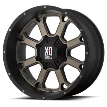   Alloy Wheel 20x10 ET-24 5x127/5x139.7 XD825 Buck Matte Bronze/Dark Lip XD Series