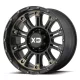 Alloy Wheel 20x9 ET-12 6x139,7 XD829 Hoss II Satin Black/Machined Dark Tint XD Series