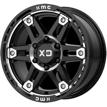   Alloy Wheel 20x9 ET0 6x139,7 XD840 Spy II Satin Black/Dark Tint XD Series