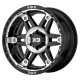 Alloy Wheel 17x9 ET-12 5x127 XD840 Spy II Gloss Black Machined XD Series