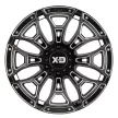 Alloy Wheel 20x10 ET-18 6x139,7 XD841 Boneyard Gloss Black Milled XD Series