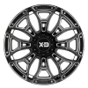   Alloy Wheel 20x9 ET0 6x139,7 XD841 Boneyard Gloss Black Milled XD Series