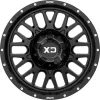   Alloy Wheel 20x9 ET0 5x127/5x139.7 XD842 Snare Satin Black XD Series