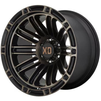   Alloy Wheel 20x9 ET0 5x127 XD847 Double Deuce Satin Black/Dark Tint XD Series