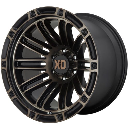 Alloy Wheel 20x9 ET0 6x139,7 XD846 Double Deuce Satin Black/Dark Tint XD Series