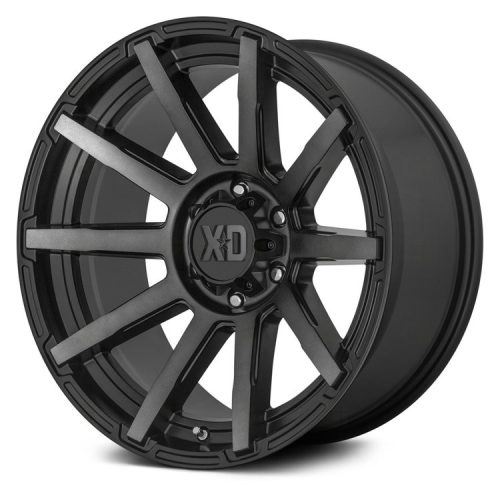 Alloy Wheel 22x10 ET12 6x139,7 XD847 Outbrake Satin Black/Gray Tint  XD Series
