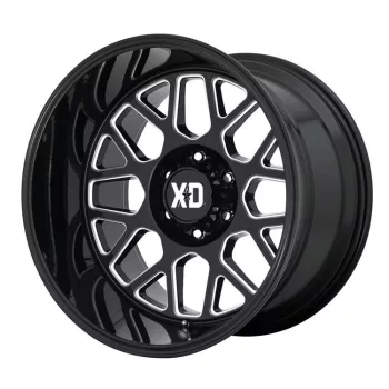   Alloy Wheel 22x10 ET-18 6x139,7 XD849 Grenade 2 Gloss Black Milled XD Series