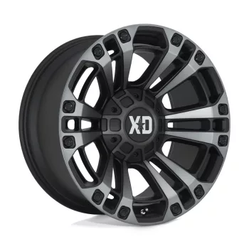   Alloy Wheel 20x10 ET-18 6x135/6x139,7 XD851 Monster 3 Satin Black W/ Gray Tint XD Series