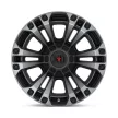 Alloy Wheel 20x9 ET0 6x135/6x139,7 XD851 Monster 3 Satin Black W/ Gray Tint XD Series