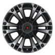 Alloy Wheel 20x9 ET18 6x139,7/6x135 XD851 Monster Satin Black/Gray Tint XD Series