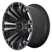 Alloy Wheel 20x9 ET18 6x139,7/6x135 XD851 Monster Satin Black/Gray Tint XD Series