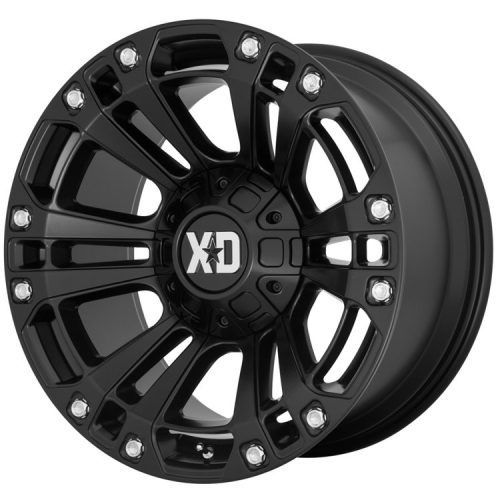 Alloy Wheel 20x9 ET0 6x139,7/6x135 XD851 Monster Satin Black XD Series
