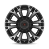   Alloy Wheel 20x9 ET18 5x139.7/5x150 XD851 Monster 3 Satin Black W/ Gray Tint XD Series