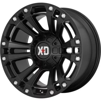   Alloy Wheel 20x9 ET18 5x139.7/5x150 XD851 Monster 3 Satin Black  XD Series