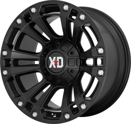 Alloy Wheel 20x9 ET18 5x139.7/5x150 XD851 Monster 3 Satin Black  XD Series