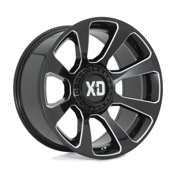  Alloy Wheel 20x9 ET18 6x135/6x139,7 XD854 Reactor Gloss Black Milled XD Series