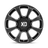   Alloy Wheel 20x9 ET18 6x135/6x139,7 XD854 Reactor Gloss Black Milled XD Series