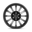 Alloy Wheel 22x10 ET-18 6x139,7 XD855 Luxe Gloss Black Machined W/ Gray Tint XD Series