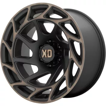   Alloy Wheel 20x9 ET0 5x127 XD860 Onslaught Satin Black/Bronze Tint XD Series
