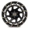   Alloy Wheel 20x9 ET0 5x127 XD860 Onslaught Satin Black/Bronze Tint XD Series