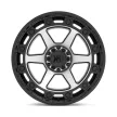 Alloy Wheel 17x9 ET0 5x127 XD862 Raid Satin Black Machined XD Series