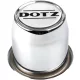 DOTZ closed stainless steel hub cap for wheel (high) - silver - 103mm