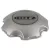 DOTZ closed plastic hub cap for wheel with logo - silver - 75mm